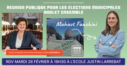 Réunion publique Ecôle Justin Larrebat
